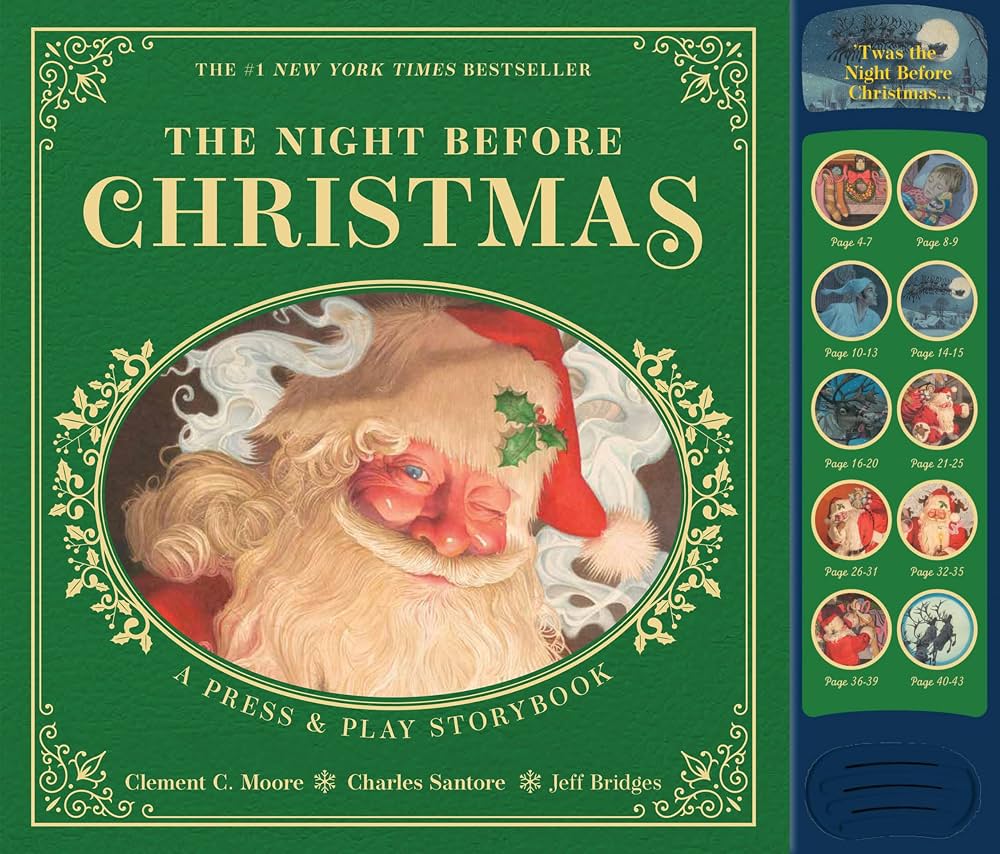 The Night Before Christmas - A Press &amp; Play Storybook